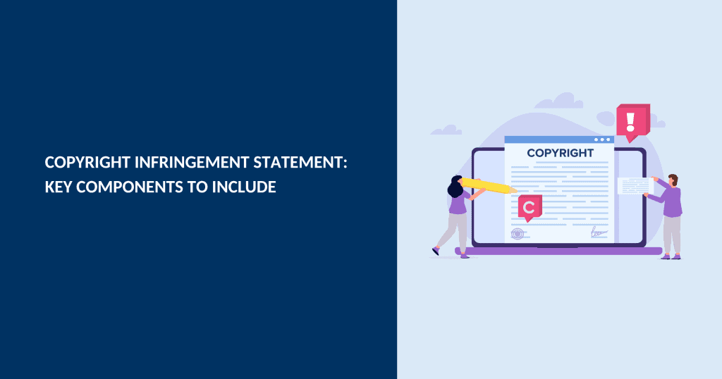 copyright infringement statement